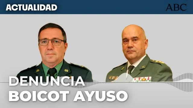 Un general denuncia a la cúpula de la Guardia Civil por coaccionarle para boicotear a Ayuso