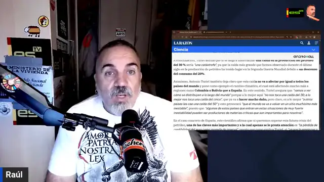 Experto del CSIC en petróleo